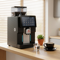 Machine à expresso automatique commerciale Autotronix S620-2P-G2-SF-W Plus, double chaudière, acier inoxydable, moulin intégré, 15 bars