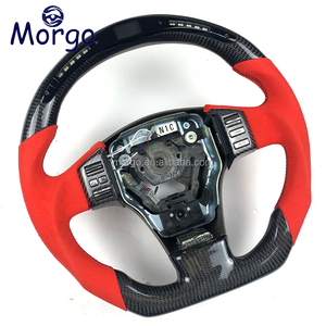 Volante de Fibra de Carbono LED para <span class=keywords><strong>Nissan</strong></span> <span class=keywords><strong>GTR</strong></span> R35 <span class=keywords><strong>R</strong></span> <span class=keywords><strong>35</strong></span> 370Z 350Z Sedán Coupé Escape Volante - Product Image 2