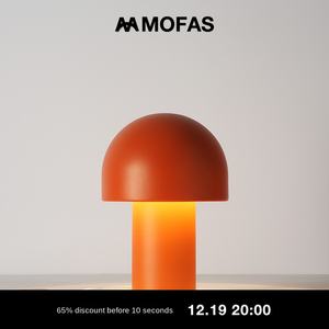 Nordique moderne Style Simple <span class=keywords><strong>Ins</strong></span> chambre lampe de Table électrique abat-jour en métal ancien champignon décor chambre d'enfants éclairage de chevet lumières LED - Product Image 5