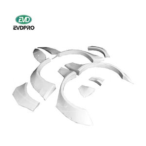 Pour <span class=keywords><strong>Bmw</strong></span> Série 1 F20 <span class=keywords><strong>M135I</strong></span> M-Tech 2012-2014 Lb Style Arches de roue larges en fibre de verre - Product Image 1