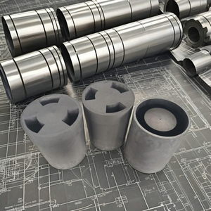 F tráng Graphite chết với lỗ cho khuôn thanh đồng và các sản phẩm than chì khác - Product Image 3