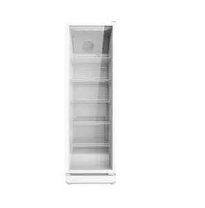 Supermarket Showcase Refrigerators Upright Display Fridge Freezer With Glass Doors