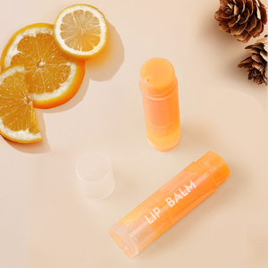 Balsamo Labbra Riparatore Private Label all'Ingrosso con Logo Personalizzato, Naturale, Biologico, Idratante al Profumo di Arancia - Product Image 2