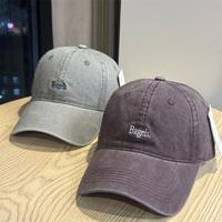 Casquette de baseball en gros à large bord, grande taille, avec lettres, pour femmes