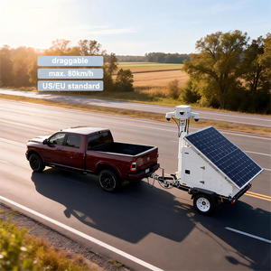 Remolque con Cámara Solar de 3x400W y Mástil de 6m, Impermeable, Salida AC/220V para Seguridad en Obras de Construcción y Áreas Remotas, Operación 24/7 - Product Image 2