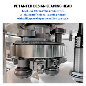 Machine de scellage par induction entièrement automatique à prix direct usine pour cartons en bois, boîtes en étain, en aluminium et en papier composite - Product Image 6