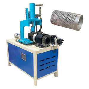Machine de poinçonnage hydraulique rotative à servo-moteur pour tuyaux d'échappement en acier inoxydable - Product Image 4