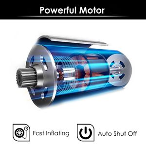 Inflador de Neumáticos Digital Portátil de Envío Rápido, Mini Compresor de Aire Eléctrico para Automóvil, Motocicleta y Bicicletas - Product Image 2