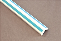 Protections d'angle murales modernes en aluminium et PVC vinyle pour intérieur et extérieur, coins protégés en plastique pour usage hospitalier