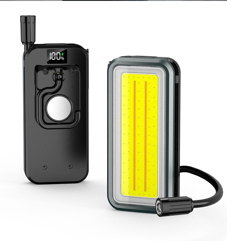6 Modes Flexible Gooseneck Work Light Magnetic LED Inspection Lamp with Screw Holding Magnet COB Rechargeable Repair Light