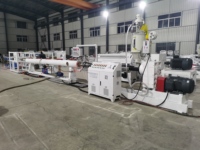 Máquina extrusora de HDPE de 16-2000mm, línea de producción de extrusión de tubos de plástico, PP, PPR, máquina de fabricación de tornillo único