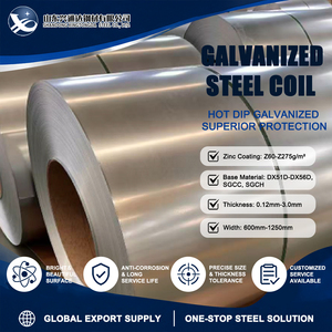 SGC440 DX52D Regular Spangle Z275 G/sqm 0.30mm 1500mm Galvanized Steel Coil with Excellent Corrosion Resistance - Product Image 1