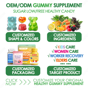 Gummies à la vitamine B complexe naturelle OEM avec vitamines et minéraux, complexe de gummies à l'ours en gélatine, compléments multivitaminés pour le <span class=keywords><strong>stress</strong></span> - Product Image 3