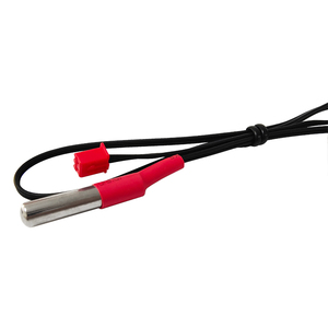 Qczh रेफ्रिजरेटर ntc सेंसर 5k-100k आवास स्टेनलेस जांच 1000 मिमी वायर 15s प्रतिक्रिया समय तापमान माप 1%-5% - Product Image 6