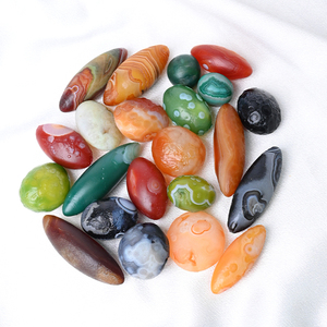 High Quality Polished <b>Crystal</b> Energy Gemstone Gobi Agate Mineral Specimens <b>Crystal</b> Tumble Stones - Product Image 1