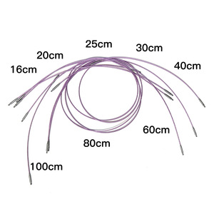 Câbles d'<span class=keywords><strong>aiguilles</strong></span> à tricoter <span class=keywords><strong>circulaires</strong></span> détachables, cordons de connexion rotatifs remplaçables, accessoires pour outils de tricot - Product Image 1