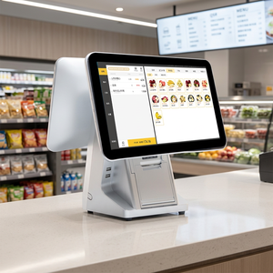 11.6/15/15.6 Inch Dual Screen Touch POS Machine with Thermal <b>Printer</b> for Retail Restaurant Supermarket - Product Image 1