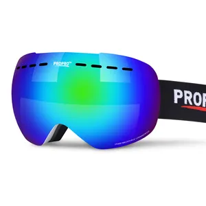 Супер сферические широкоугольные очки для защиты от запотевания, незапотевающие очки, лыжные очки, солнцезащитные очки с УФ-защитой