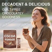 Vitahealthy OEM ODM Marque privée Paquet individuel de poudre de cacao Boisson en poudre de cacao naturel pur en vrac biologique