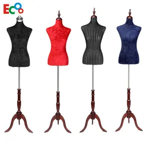 Fashionable Half Body Adjustable Tailoring Mannequin Female dress form