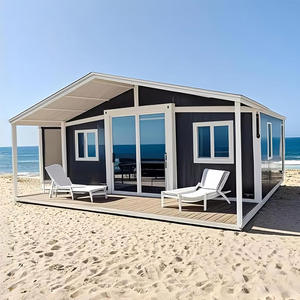 Casa contenedor expandible al por mayor casa contenedor de lujo de 40 pies a precio bajo casa contenedor de lujo Casa móvil portátil - Product Image 1