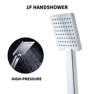 Современная хромированная насадка для душа высокого давления - Product Image 5