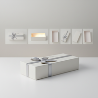 Boîte carrée artisanale haut de gamme, boîte rigide pour appareils électroniques, estampage à chaud personnalisé, gaufrage UV, logo, décoration avec ruban pour ventilateur mobile
