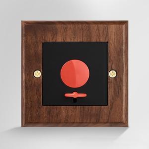 High Quality up Down <strong>Toggle</strong> <strong>Switch</strong> Fan Speed Controller/<strong>Light</strong> Dimmer +1 Gang <strong>Switch</strong> Retro Wooden <strong>Switch</strong>