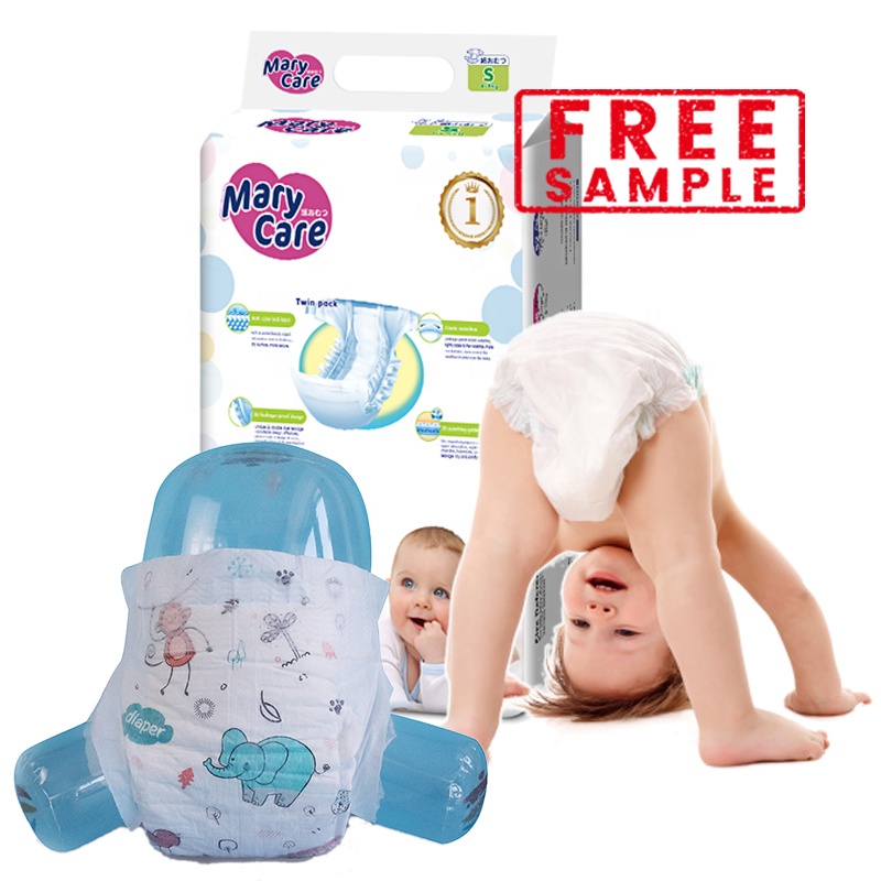 Nateen Premium Baby Diapers Size 0 For Premature Babies - 50 Count Overnight Diapers For Sensitive Skin
