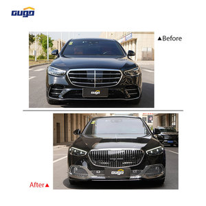 GUGO <span class=keywords><strong>Mercedes</strong></span>-Benz Classe S W223 <span class=keywords><strong>2021</strong></span>-On Bodykit-Nouveau pare-chocs avant/arrière résistant aux UV/à la corrosion Installation à visser 2 ans - Product Image 2