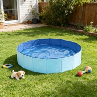 Nouvelle arrivée, piscine pliable pour animaux de compagnie, piscine pliable pour chiens, chats et chiens, pour le bain et l'entraînement