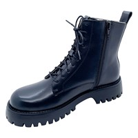 Sepatu bot kulit kualitas tinggi fashion gaya baru kustom profesional