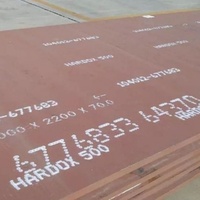 Plaque d'acier haute dureté résistante à l'abrasion NM360 NM400 pour revêtement de chute de cimenterie