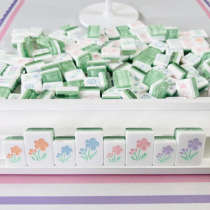 Mahjong de luxe de style américain classique avec des éléments en acrylique pour 4 joueurs, design personnalisable, service client professionnel - Product Image 5