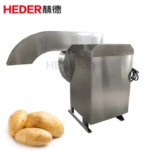 Potatoes Strip French Fry 800kg Per Hour Sweet Potato Cutter Price French Fries Cutting Machine