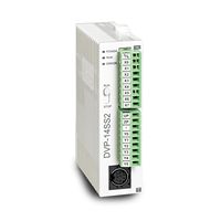 Controlador Lógico Programable (PLC) DVP14SS211T Original, Nuevo, 14 E/S, 8 Entradas Digitales, 6 Salidas de Transistor, 24VDC, Tipo Slim