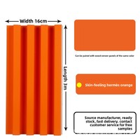 Panneau mural en PVC WPC texturé imperméable et ignifuge pour la décoration intérieure d'hôtels, d'appartements, de bureaux, d'hôpitaux, revêtement mural intérieur