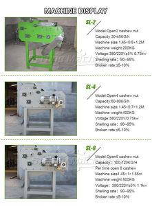 Indonesian Cashew Nut Husker Shelling <b>Machine</b> Raw Cashew Nuts <b>Processing</b> Plant - Product Image 5