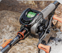 Moulinet Baitcasting 7.1:1, Frein 6KG, 5+1BB, 10 Aimants N50, 186g, Gauche, MS-X HASIDA, Pêche en Ligne et en Lac