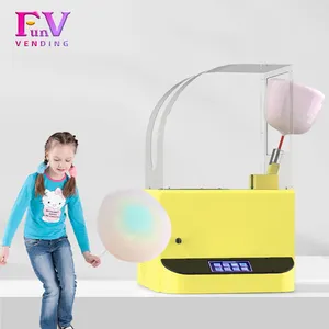 Mini Commercial electric fairy floss making flower cotton candy machine for sale