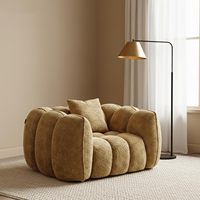 Canapé compressé moderne en mousse souple pour salon, style minimaliste, livré en boîte – Offre spéciale populaire