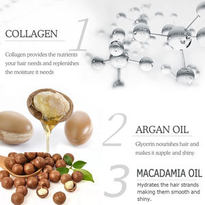 Produits de soins capillaires traitement de conditionnement au collagène <span class=keywords><strong>masque</strong></span> capillaire bio restaurer les <span class=keywords><strong>cheveux</strong></span> beauté naturelle et saine OEM/ODM vente en gros - Product Image 2