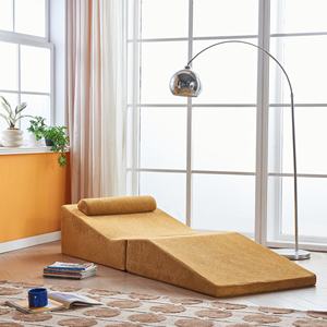 Foldable Boneless Compressed Sofa <b>Chair</b> Modern Design One <b>Seat</b> Convertible Sofa Bed Apartment Bedroom Living Room Upholstered - Product Image 2