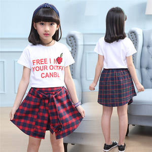 Conjuntos de Ropa Casual para Bebés al por Mayor, Nuevos y de Primera Calidad, con Faldas para Bailar y Camisetas Económicas del Fabricante de Ropa - Product Image 4