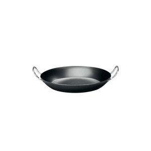 Paderno Frypan Ferro Paella <b>Pan</b> Two Handles Anche Induzione 34 cm Hotel Catering Supplies Wholesale - Product Image 1