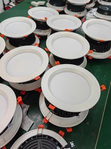 Lámpara de Techo Redonda de Alta Calidad, 9w 12w, <span class=keywords><strong>Downlight</strong></span> <span class=keywords><strong>LED</strong></span> SMD Comercial de <span class=keywords><strong>230mm</strong></span> - Product Image 5