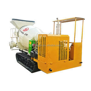 Camión Mezclador de <span class=keywords><strong>Concreto</strong></span> de Orugas <span class=keywords><strong>Premezclado</strong></span> de Alta Eficiencia y Multifuncional con Bomba Mezcladora - Product Image 5