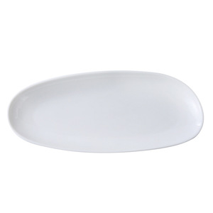 European-Style <b>Ceramic</b> Long Sushi <b>Plate</b> Sashimi Tray for Hotel Restaurant Snack Chicken Wing Pastry Japanese Food Dish <b>Plate</b> - Product Image 2