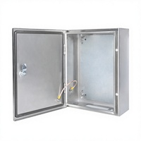 Boîtier électrique extérieur étanche IP66 en acier galvanisé, boîte de commande 100A avec serrure biométrique pour alimentation électrique