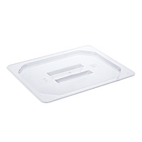 Récipient Gastronorm en plastique PC transparent chauffant Sélection de casseroles GN rectangulaires à compartiment unique pour le stockage des aliments